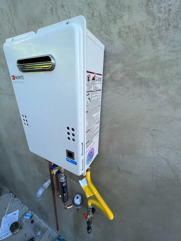 Tankless water heater installation for Indian Spring homes